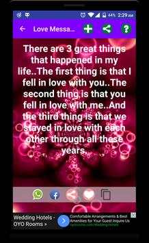 2017 Love Message for Whatsapp screenshot 4