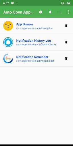 Notification Open App screenshot 4