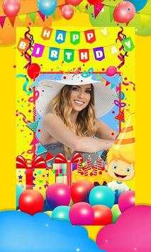 Birthday Photo Frame 3 تصوير الشاشة