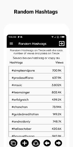 Hashtags for tik followers and likes screenshot 5