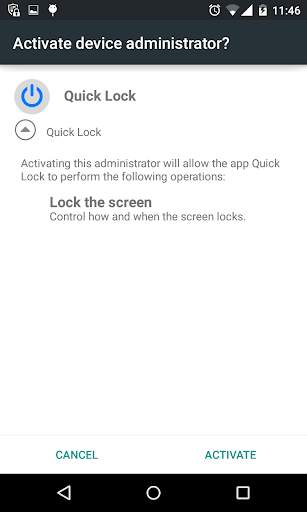 Quick Lock screenshot 2