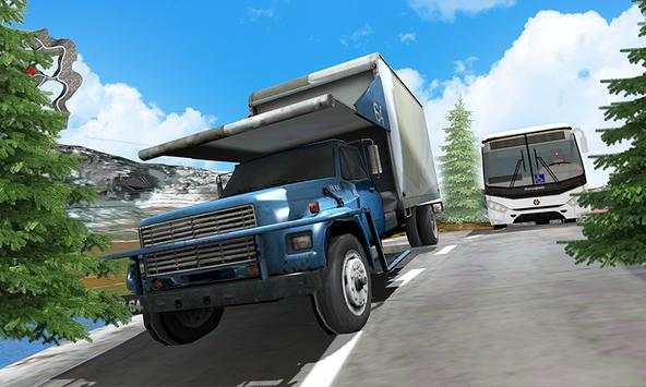 Tour Coach Bus Hill Climb Sim screenshot 5