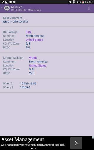 Mircules DX Cluster Lite screenshot 10
