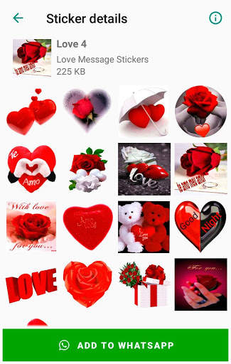 Love Stickers for WhatsApp - WAStickerApps ❤️❤️❤️ screenshot 3