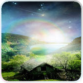 Nature Live Wallpaper Meteors icon