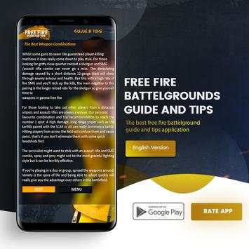 Free Fire Battelground Guide screenshot 1