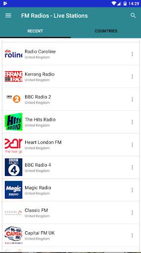 FM Radios - Live Stations screenshot 3