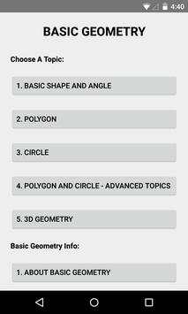 Basic Geometry screenshot 1