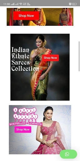 Pujiamills - Ethenic Wear Online Shopping screenshot 1