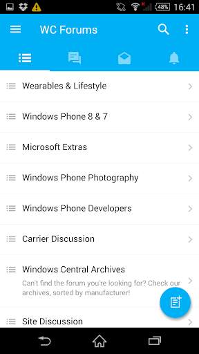 Windows Central Forums screenshot 3