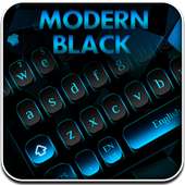 Modern Black blue Keyboard on 9Apps