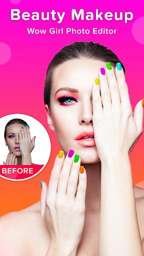 WOW Girl Photo Editor screenshot 1
