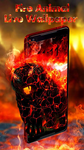 Flame Animal APUS Live Wallpaper screenshot 2