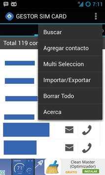 Gestor SIM Card screenshot 3