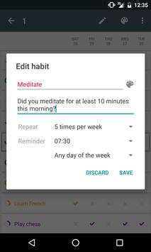 Good Habits - Daily Task screenshot 3