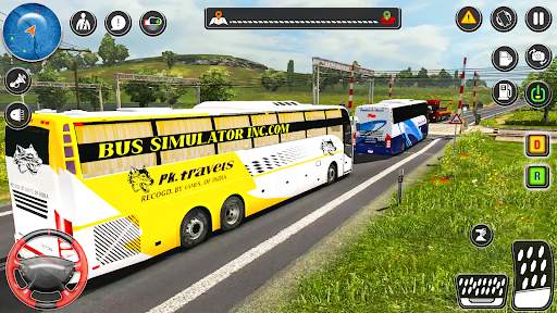 City Bus Game Hill Bus Driving screenshot 2