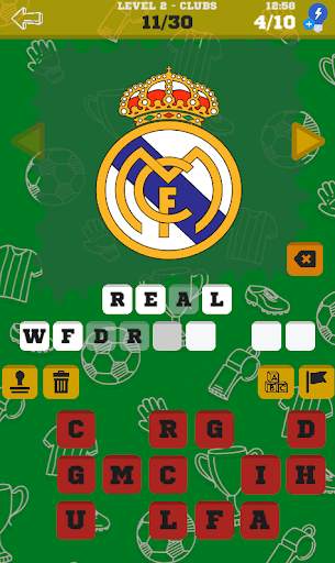 Quiz Football Logo: Guess Club screenshot 1
