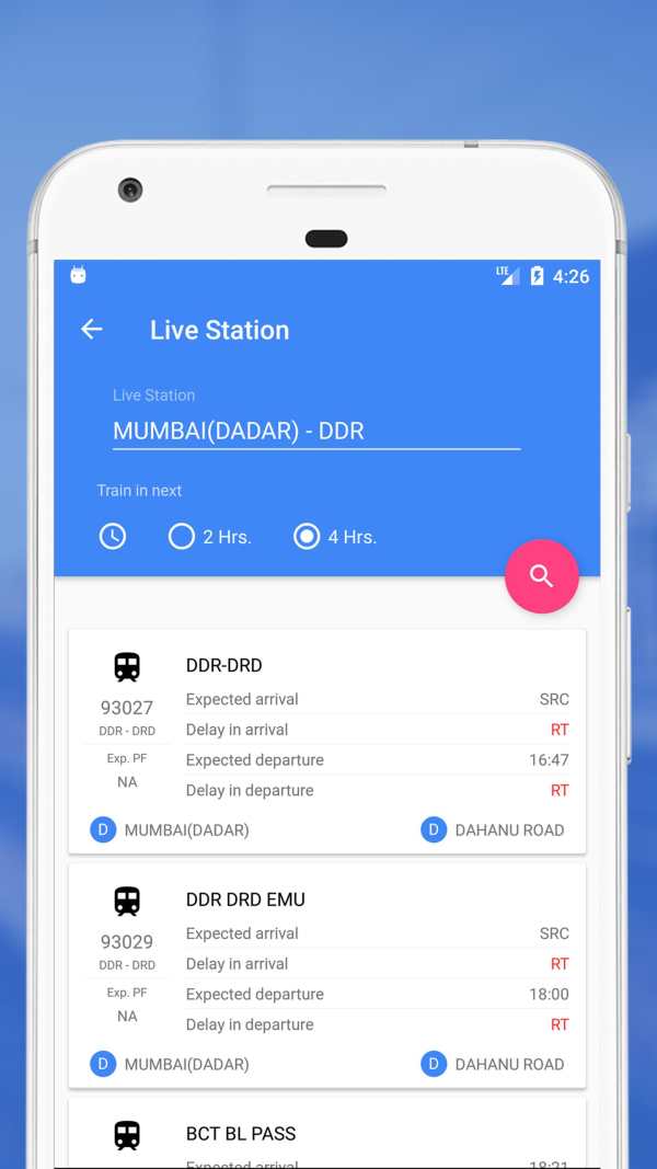 Live Train Status, PNR Status & Indian Rail Info screenshot 4