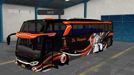 Bus Telolet 2023 Mod Bussid screenshot 1