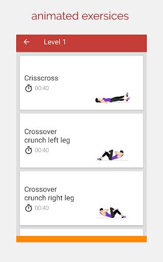 ABS Workout - Belly workout, ABS in 30 days screenshot 8