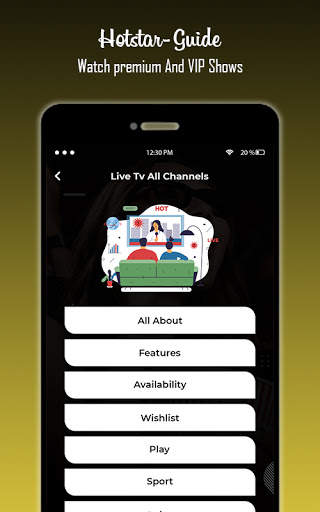 Hot Live TV Show HD - Live Cricket TV Show Guide screenshot 5