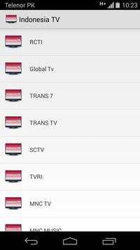 Live Indonesia TV Channels screenshot 2