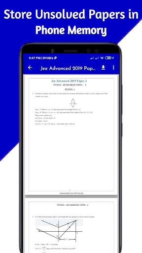 Jee Advanced Solved Papers Offline screenshot 7