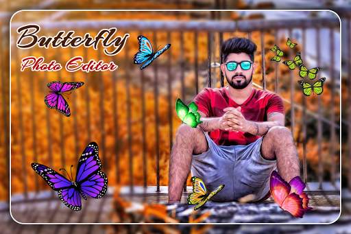Butterfly Photo Editor screenshot 1