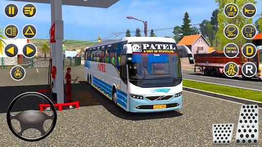 vero gioco di parcheggio per autobus 3d: giochi screenshot 2