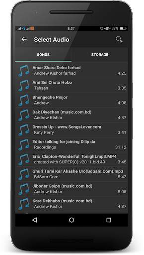 Music Tag Editor - mp3 tagger, screenshot 2
