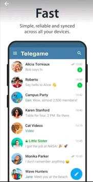 Telegame Messenger screenshot 1