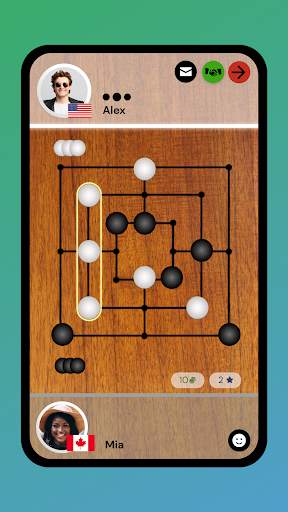 Mulino - Filetto - Tris  Gioco screenshot 1