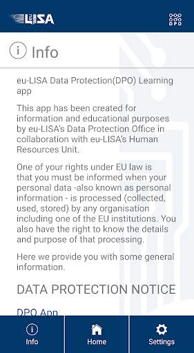 eu-LISA DPO screenshot 2