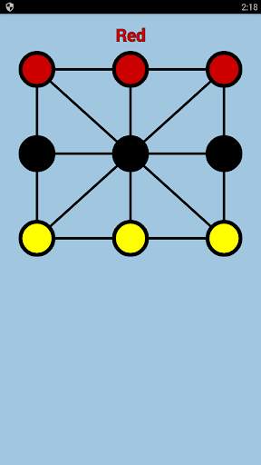 Three men's Morris (Three Games) screenshot 4