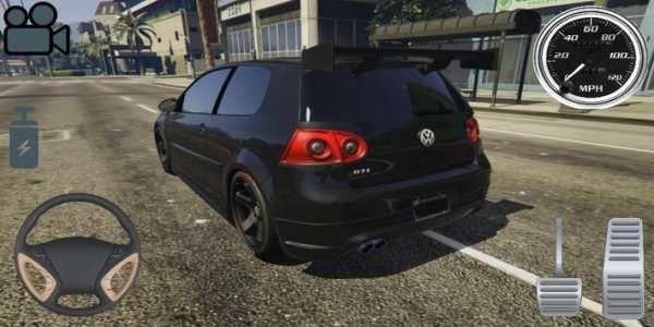 Golf GTI Car Driving Simulator screenshot 3