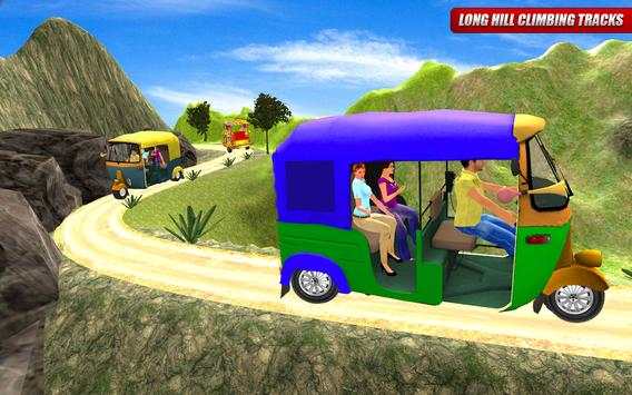 City Tuk Tuk Auto Rickshaw Taxi Driver 3D screenshot 1