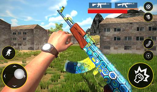 Bullet Fire Battleground 3D: Gun Shooting Mission screenshot 8