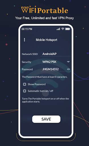 Portable Wi-Fi Hotspot Free 4 تصوير الشاشة