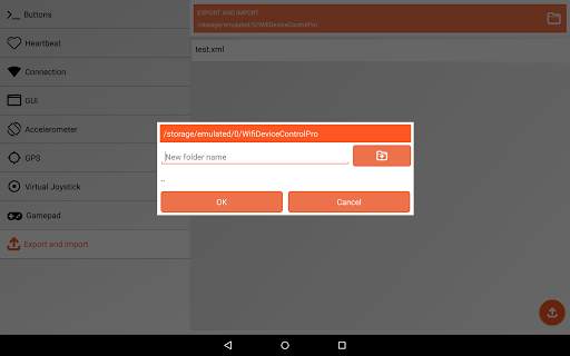 Wifi Device Control Pro - To control robots! screenshot 7