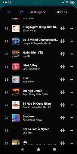 gaana lite_ Musicolet Music, player screenshot 8