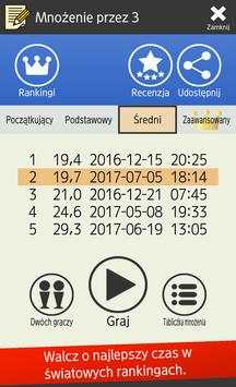 Tabliczka mnożenia screenshot 7