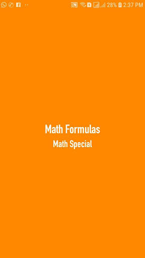 Math Formulas Offline 1 تصوير الشاشة