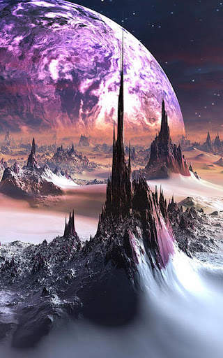 Alien Worlds Live Wallpaper screenshot 7