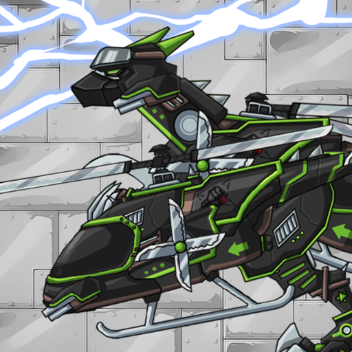 Ninja Velociraptor-Combine!Dino Robot:DinosaurGame icon