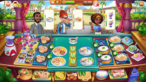 คุ้กกิ้งแมดเนส - เกมสำหรับเชพ screenshot 7