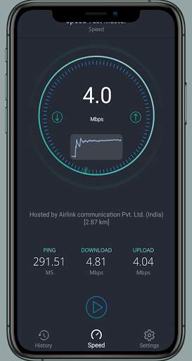 Speed Test Master - WIFI & Internet Speed Check screenshot 1
