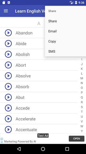 Conjugation Verbs In English - Offline screenshot 8