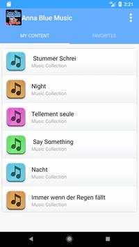 Anna Blue Music Lyric screenshot 1