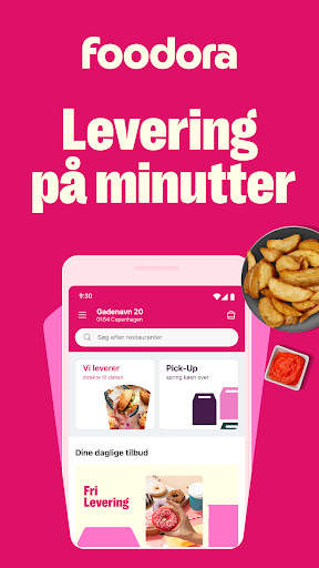 Foodora: Mad til levering скриншот 1