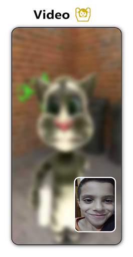 Call from 📱 tom-cat video call & talk   chat screenshot 1